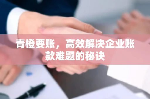 青橙要账，高效解决企业账款难题的秘诀
