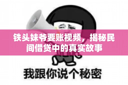 铁头妹爷要账视频，揭秘民间借贷中的真实故事
