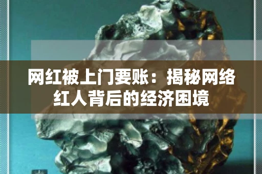 网红被上门要账：揭秘网络红人背后的经济困境